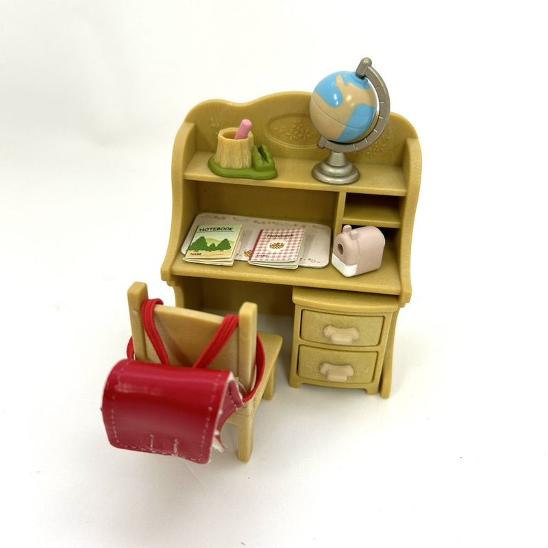 [Used] STUDY DESK SET Epoch JAPAN Sylvanian Families