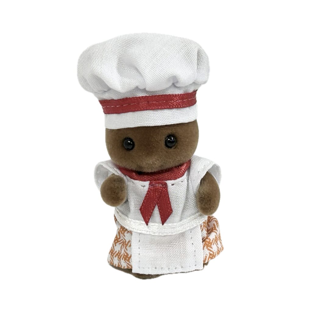 Forest Kitchen Baby Brown Rabbit Chef 2026 Sylvanian Families Calico Critters