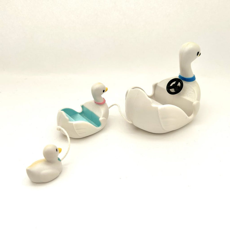 [Used] SWAN BOAT SET KO-55 Japan Sylvanian Families