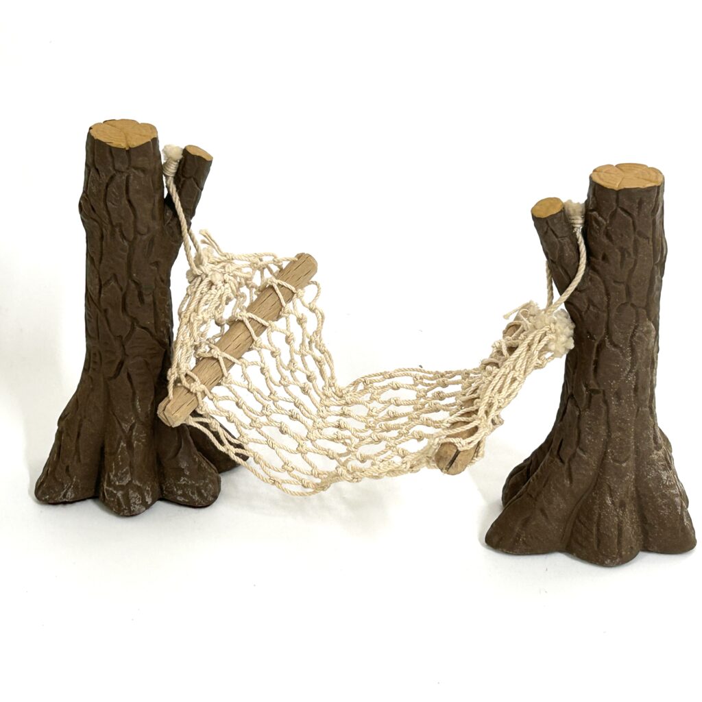 [used] Vintage Hammock Set 1986 KO-06 Sylvanian Families Calico Critters