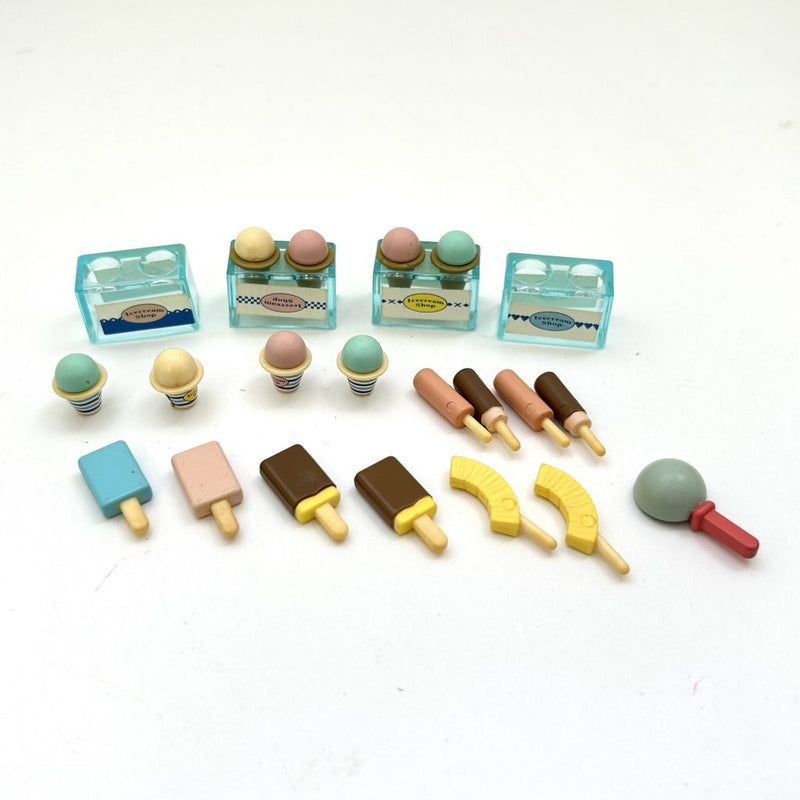 [Used] ICE CREAM SET Epoch JAPAN Sylvanian Families