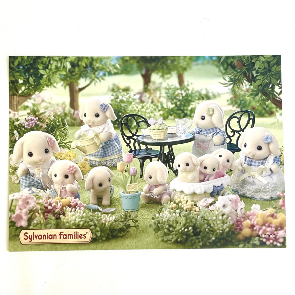 Background Sheet Flora Rabbit Baby Sylvanian Families Calico Critters