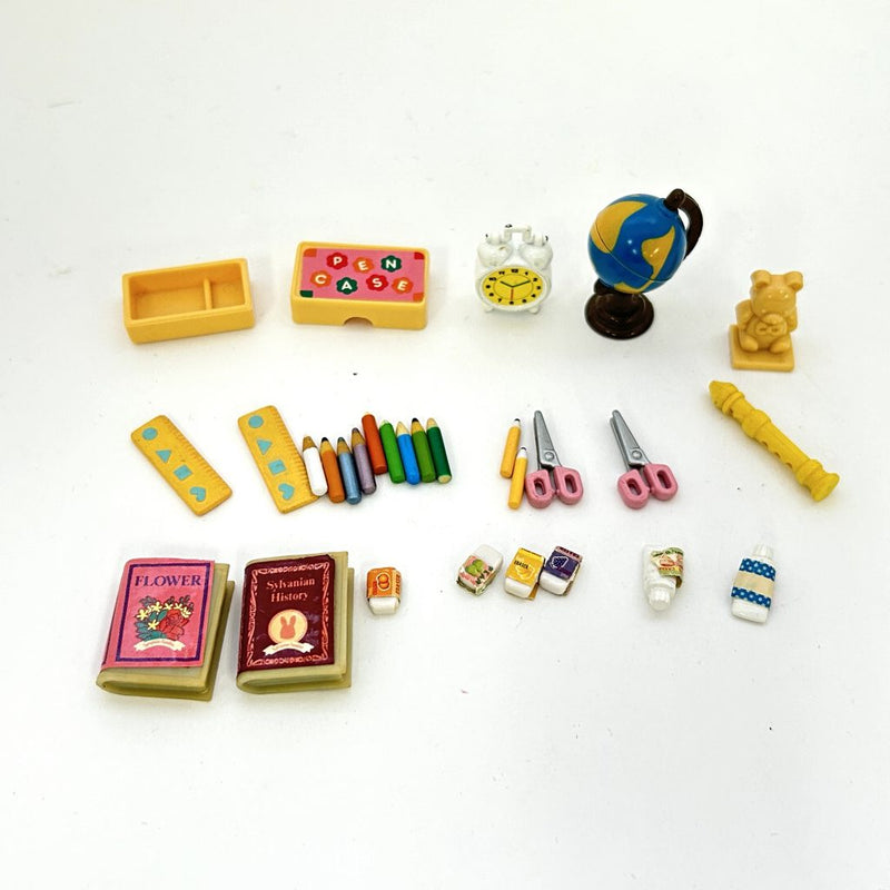 [Used] DESK ACCESSORY SET Epoch JAPAN Sylvanian Families