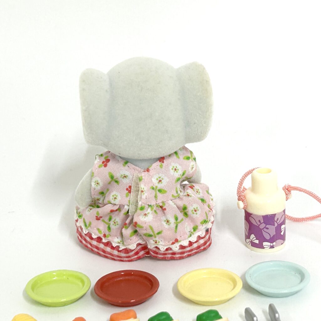 [used] Elephant Girl Bbq Set 2021 DF-16 Sylvanian Families Calico Critters