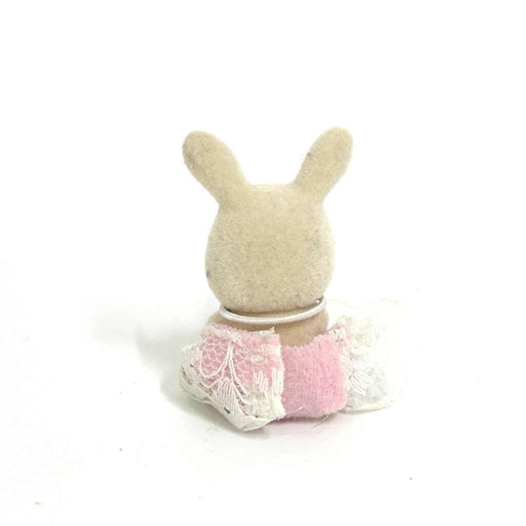[used] Baby Carry Case Cradle Milk Rabbit 2012 B-21 Sylvanian Families Calico Critters