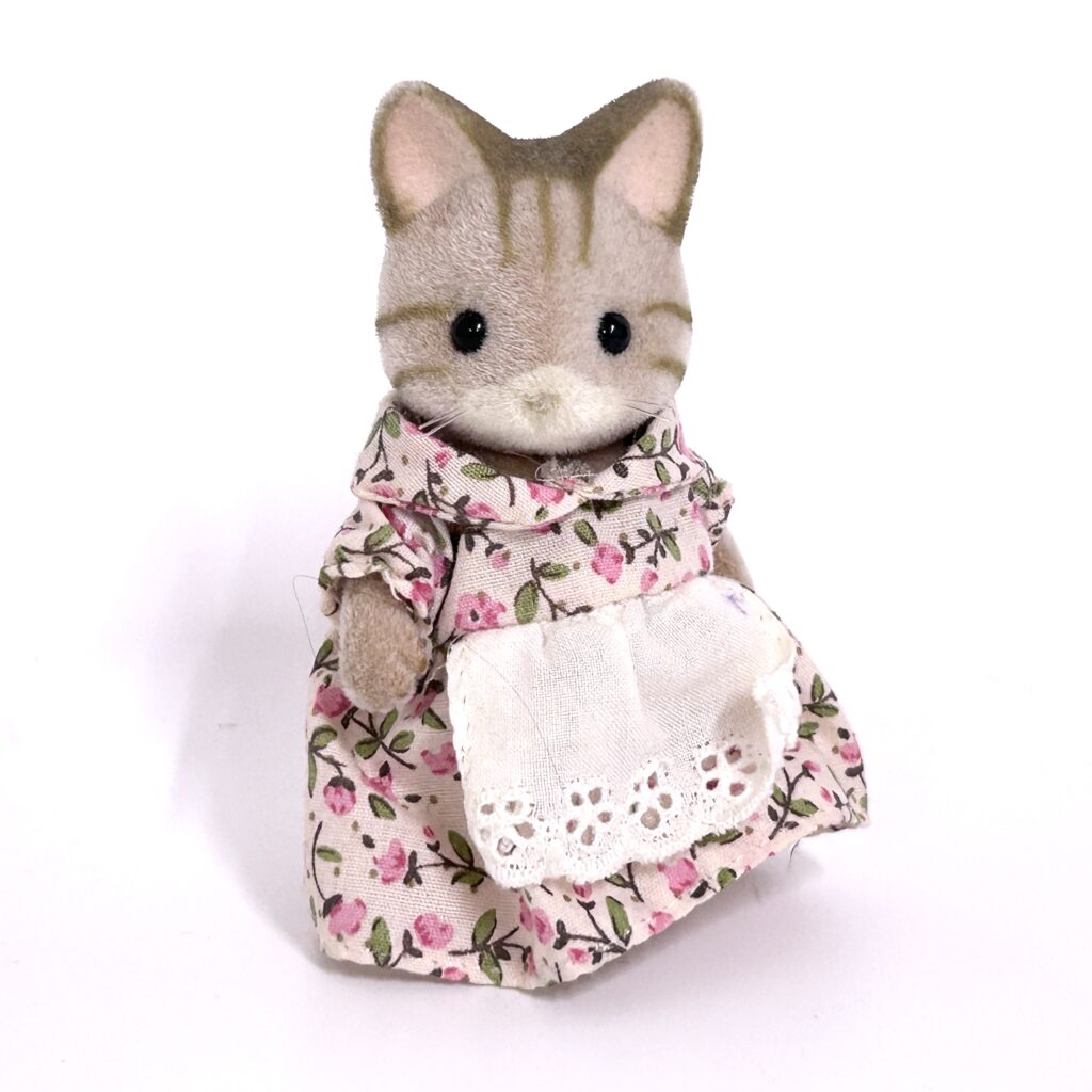 [used] Striped Cat Mother Sylvanian Families Calico Critters