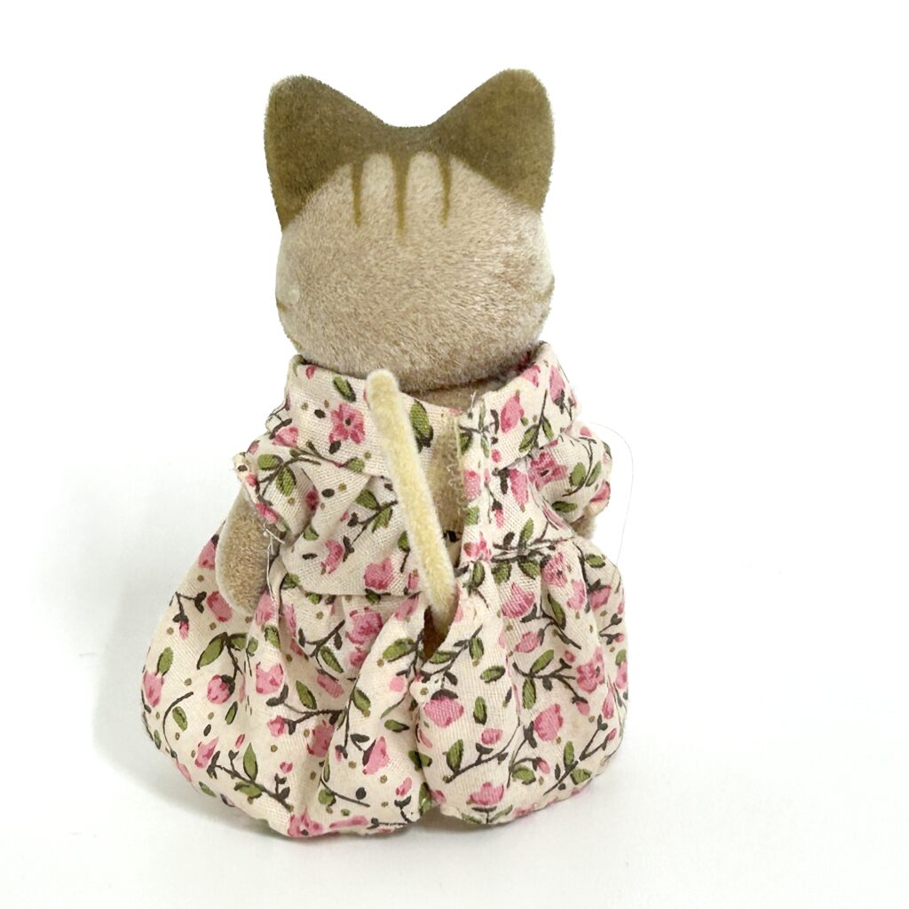 [used] Striped Cat Mother Sylvanian Families Calico Critters