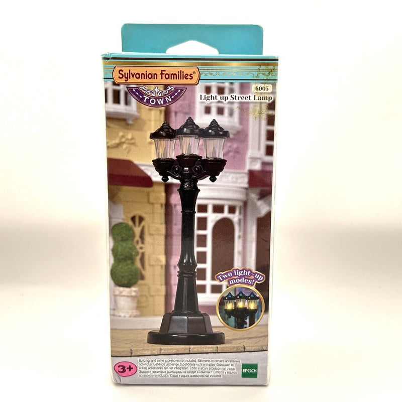 [Used] LIGHT UP STREET LAMP 6005 Town Series UK Sylvanian Families