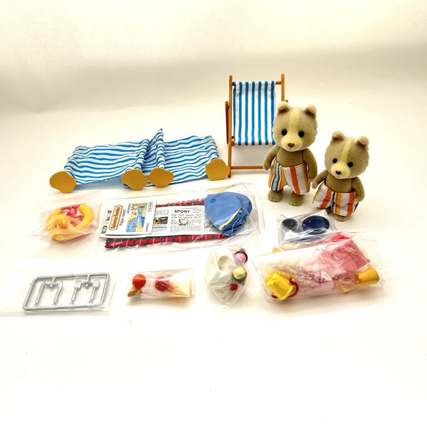 [Used] DAY AT THE SEASIDE SET Epoch 2238 Sylvanian Families