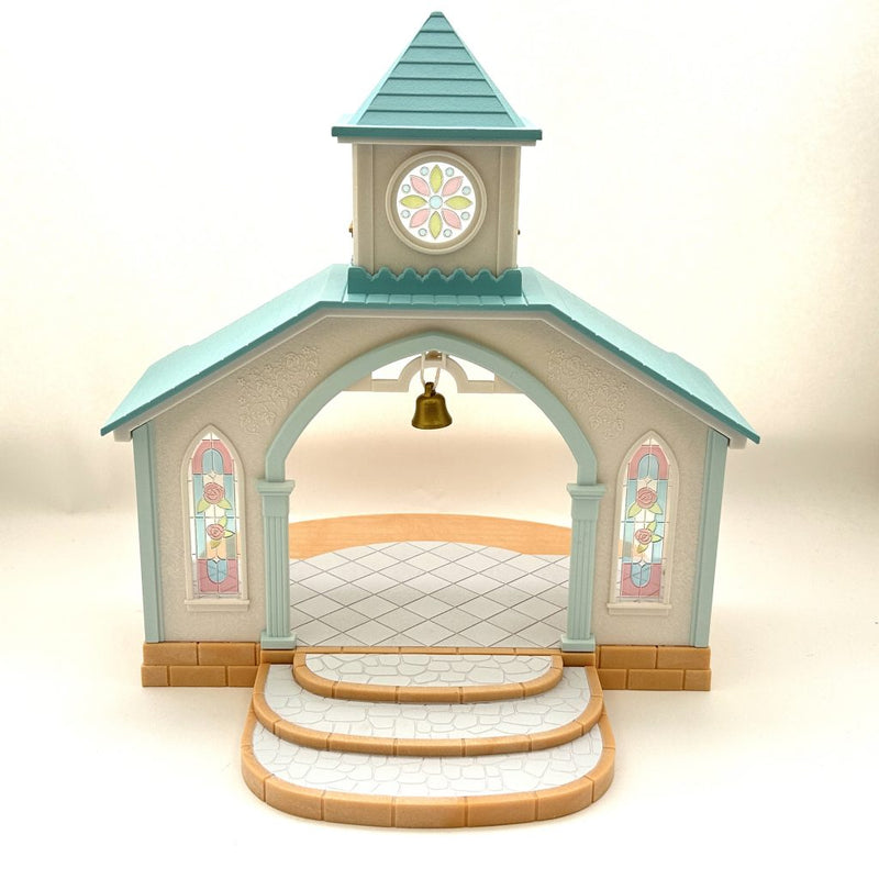 [Used] WEDDING CHAPEL FU-12 2004 Retired Epoch Japan Sylvanian Families