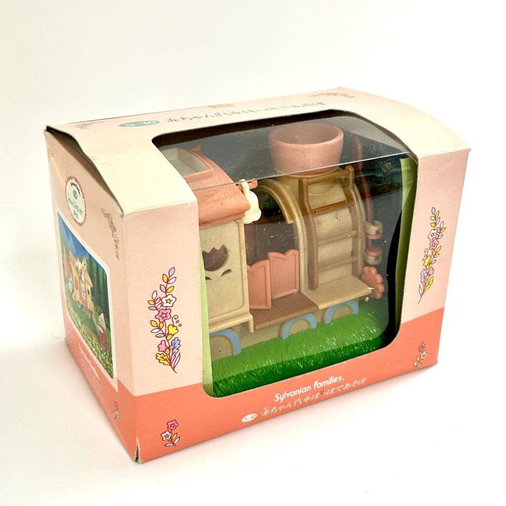 [used] Vintage Baby's Play Train 1996 KO-30 Sylvanian Families Calico Critters