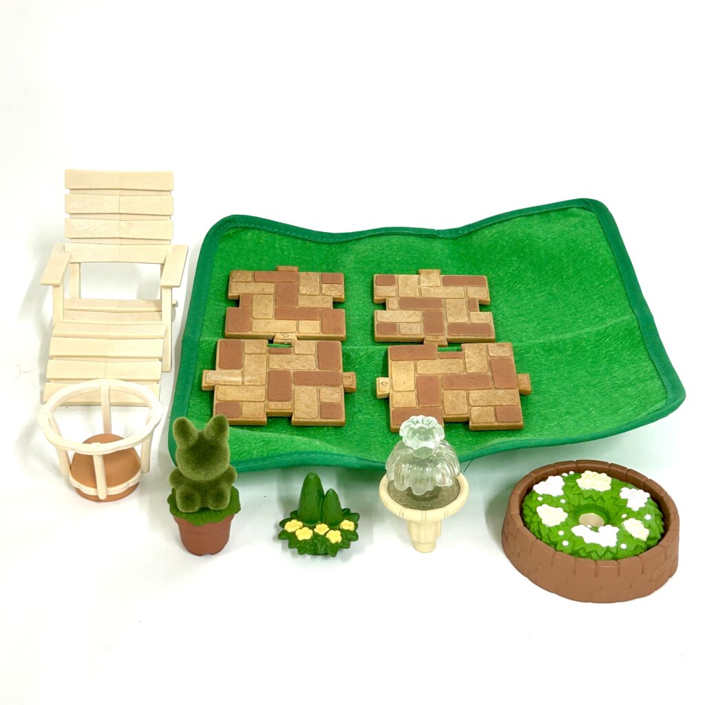 [used] Relax Garden Set 2003 KA-608 Sylvanian Families Calico Critters