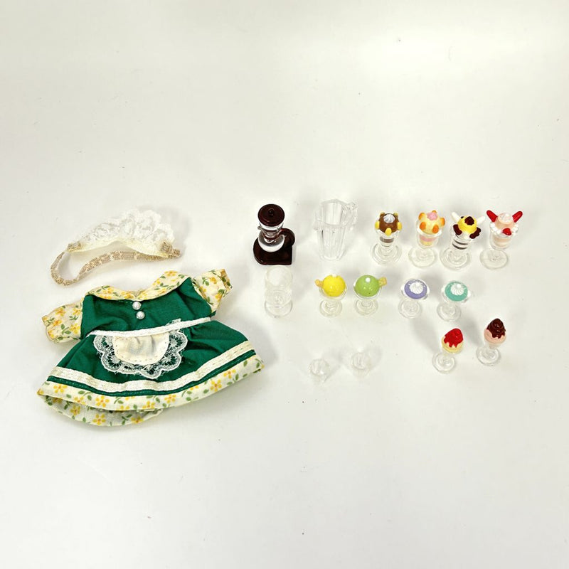 [Used] WAITRESS SET MI-17 Japan Sylvanian Families