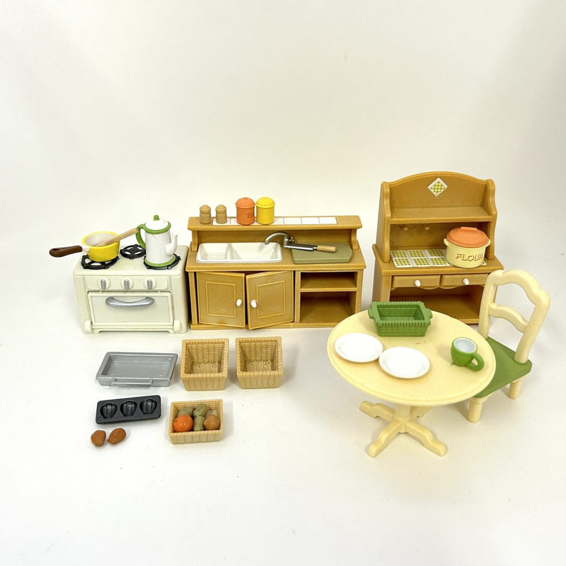 [Used] DINING ROOM SET SE-150 Epoch Sylvanian Families