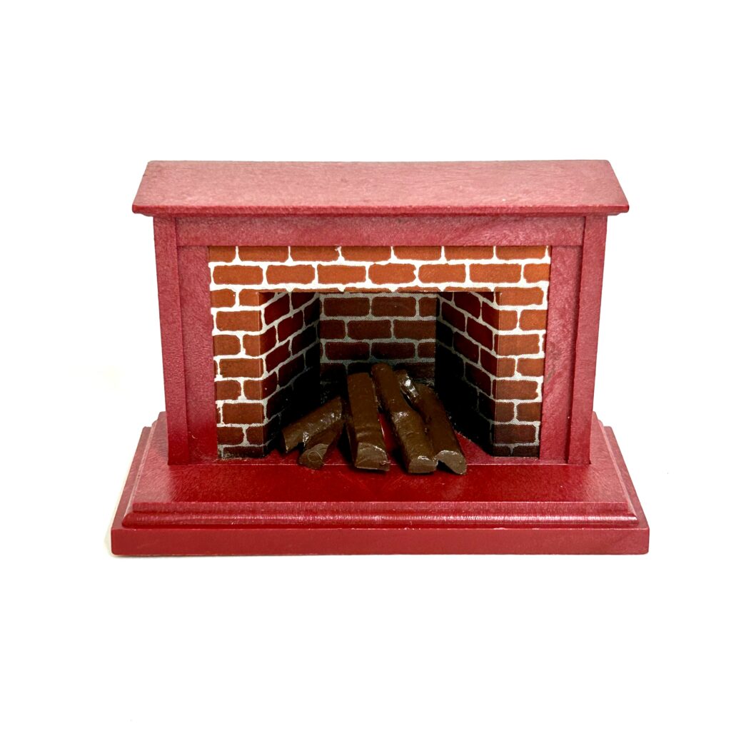 [used] Fireplace Sylvanian Families Calico Critters
