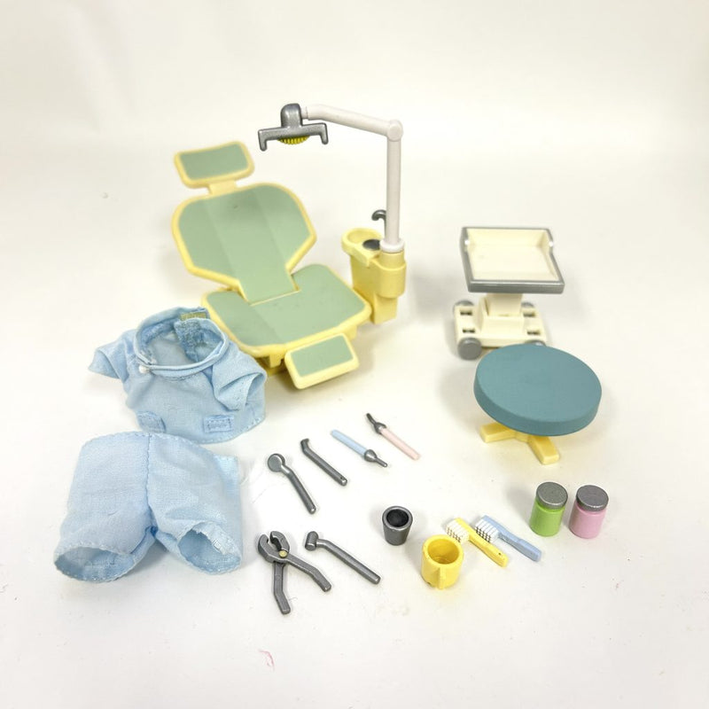 [Used] DENTIST SET H-08 Japan Sylvanian Families