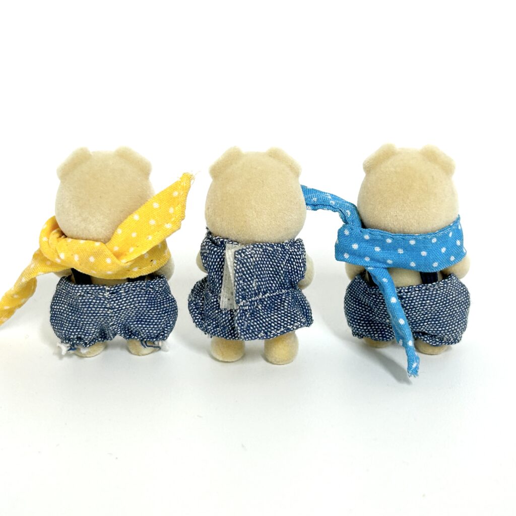 [used] Pig Triplets Flair 4154 Sylvanian Families Calico Critters