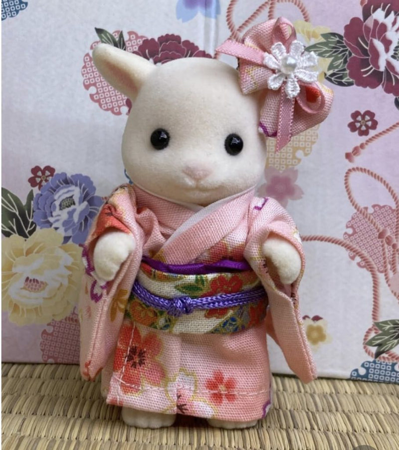 PINK KIMONO FOR MOTHERS Calico Clitters Sylvanian Families