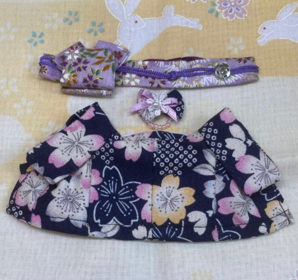 KIMONO AZUL MARINO PARA MADRES Calico Clitters Sylvanian Families