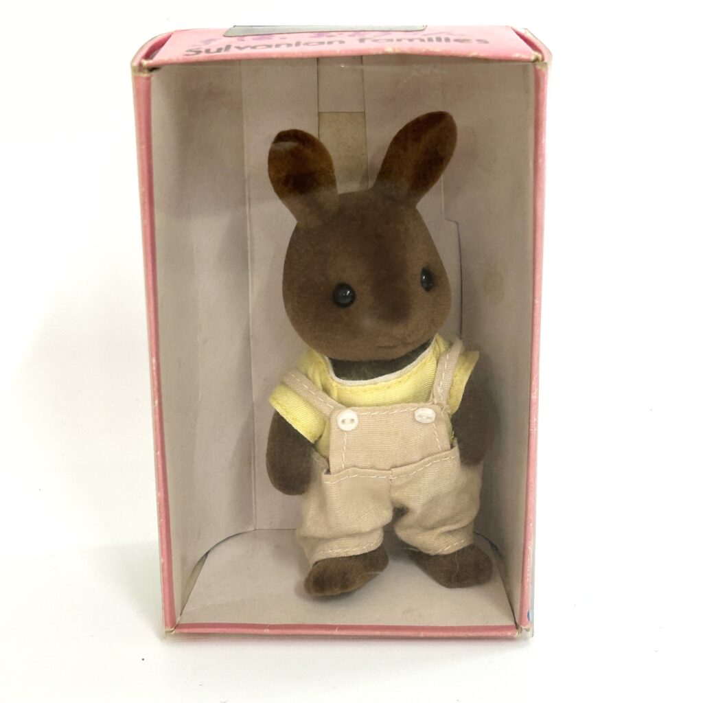 [used] Vintage Brown Rabbit Father Sylvanian Families Calico Critters