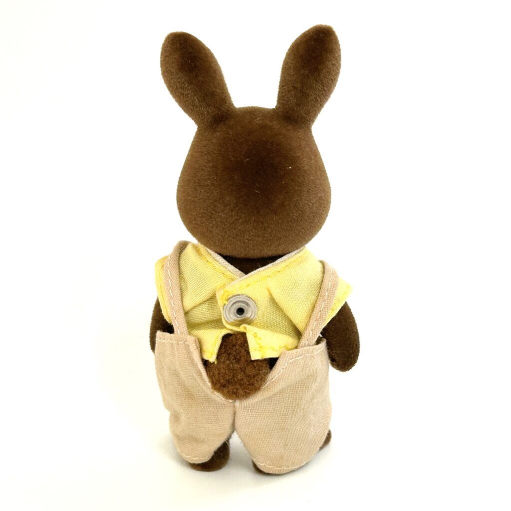 [used] Vintage Brown Rabbit Father Sylvanian Families Calico Critters