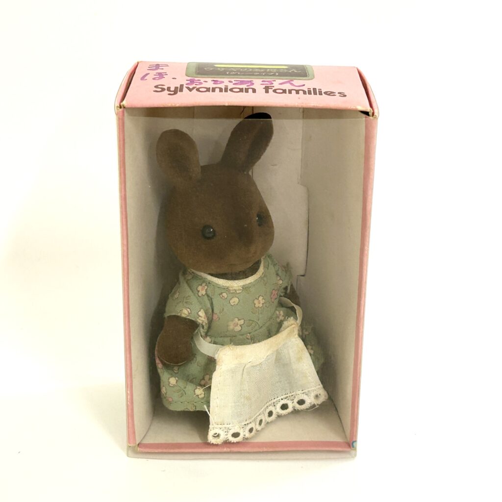 [used] Vintage Brown Rabbit Mother Sylvanian Families Calico Critters