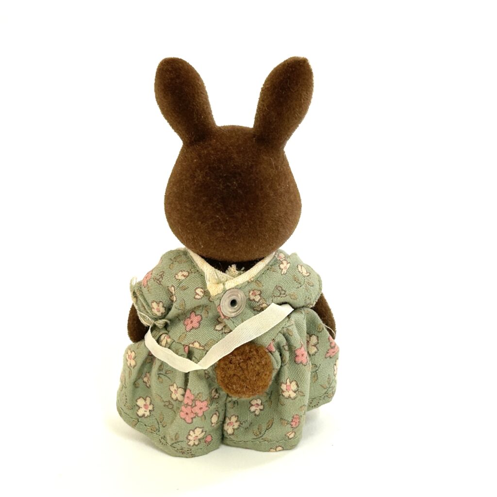 [used] Vintage Brown Rabbit Mother Sylvanian Families Calico Critters