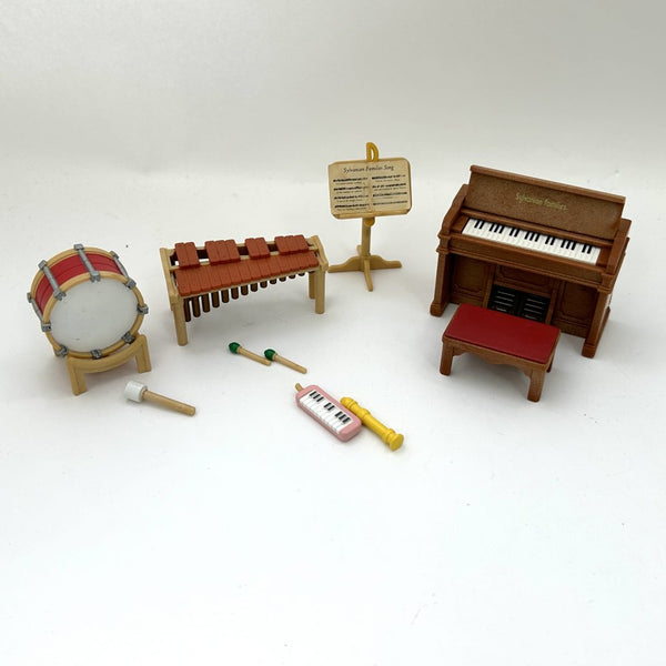 [Used] INSTRUMENT SET Calico Clitters Sylvanian Families