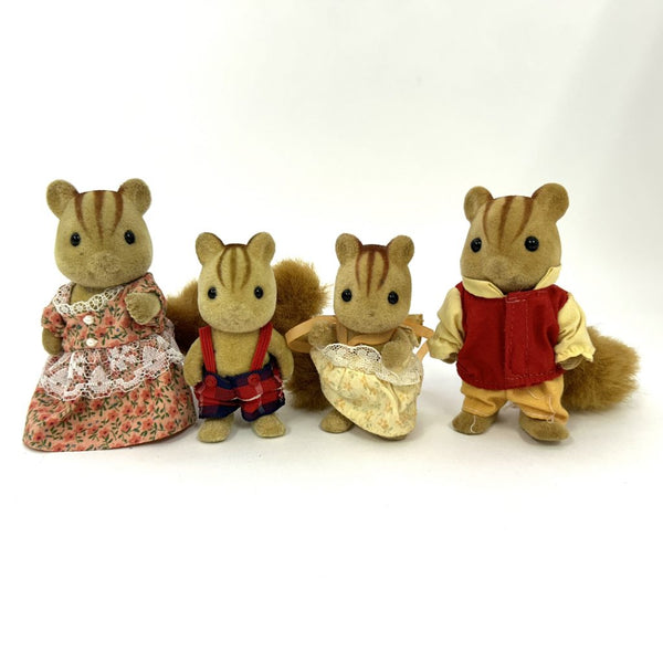 [Used] WALNUT SQUIRREL FAMILY Japan Sylvanian Families