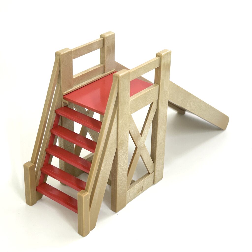 [used] Vintage Red Slide 1985 KO-03 Sylvanian Families Calico Critters