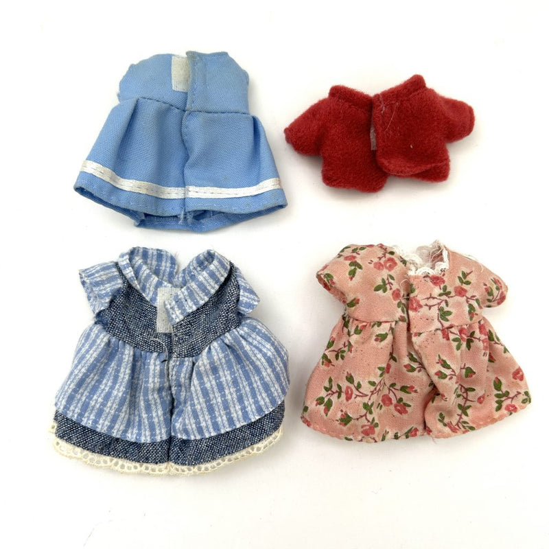 [Used] A SET OF MOTHER'S CLOTHES Japan Sylvanian Families