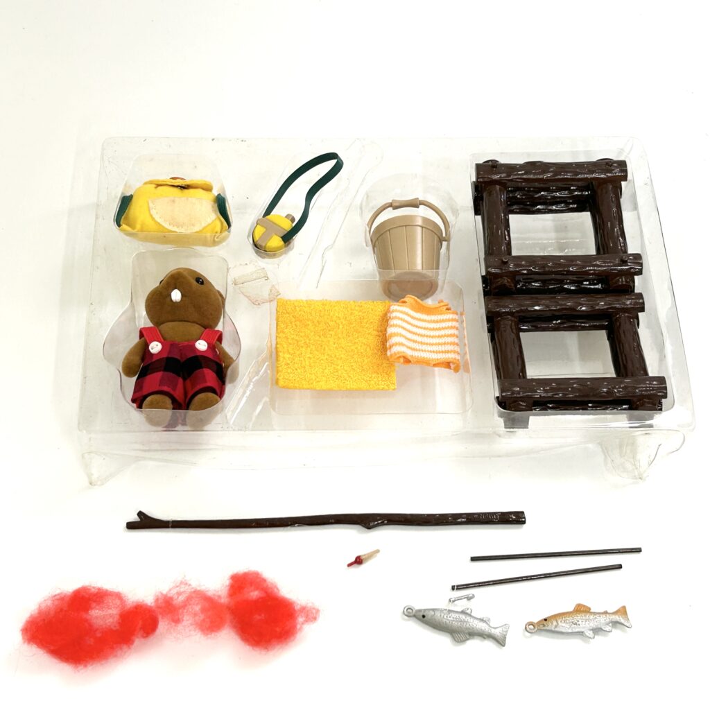 [used] Vintage School River Play Set Sylvanian Families Calico Critters