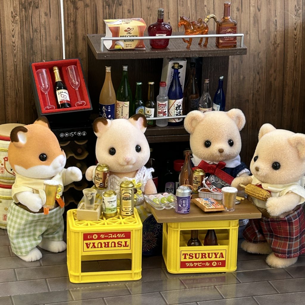 Fujimaru Liquor Store 1 Boissons pour Hanami 2025 Re-ment