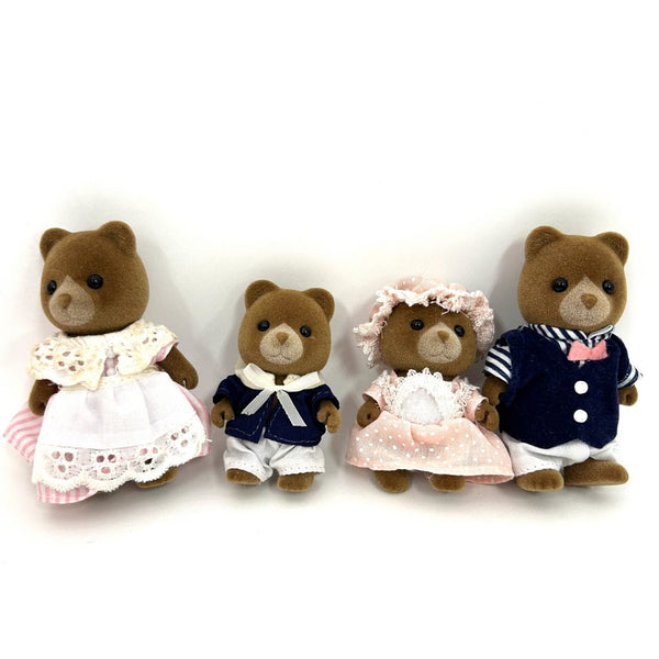 [Used] BEAR FAMILY Japan Sylvanian Families