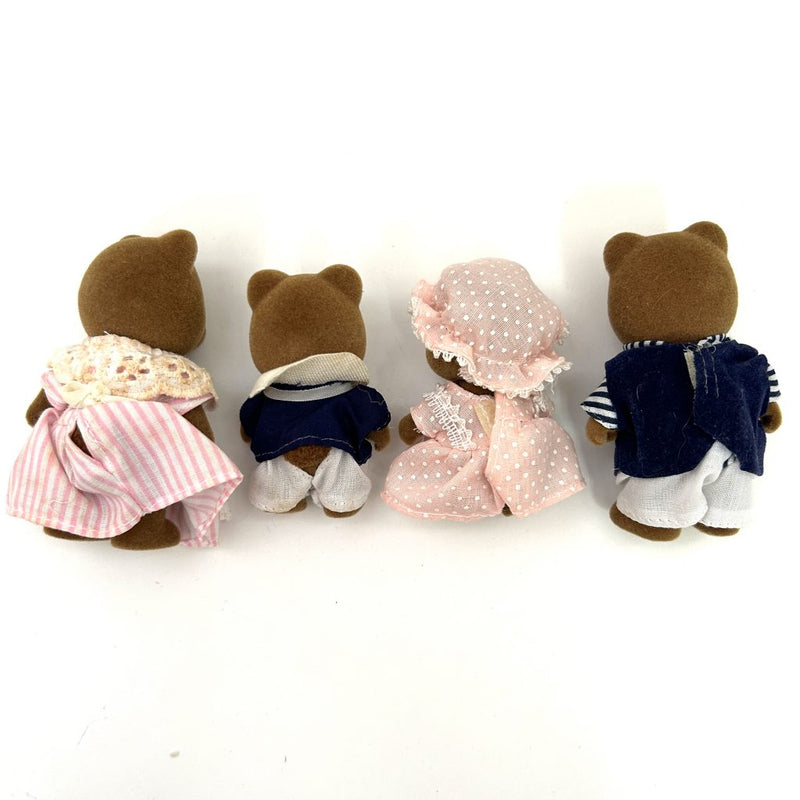 [Used] BEAR FAMILY Japan Sylvanian Families