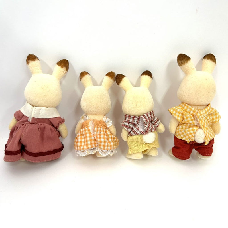 [Used] CHOCOLATE RABBIT FAMILY FS-16 Epoch Sylvanian Families