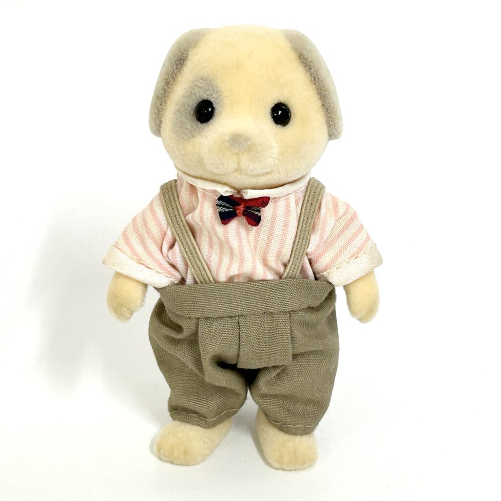 [used] Urban Life Vintage Ivory Dog Father Sylvanian Families Calico Critters