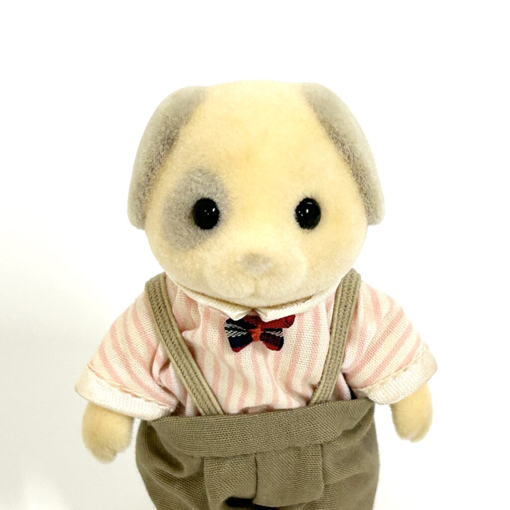 [used] Urban Life Vintage Ivory Dog Father Sylvanian Families Calico Critters