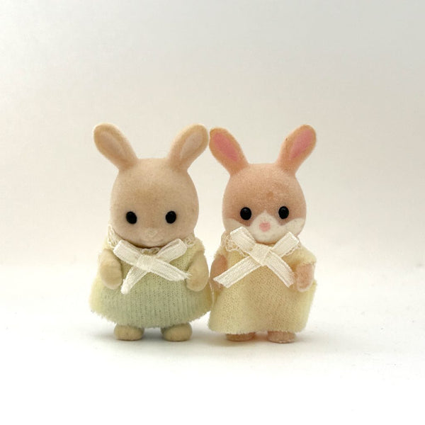 [Used] PINK COTTONTAIL RABBIT MILK RABBIT BABY Epoch Sylvanian Families