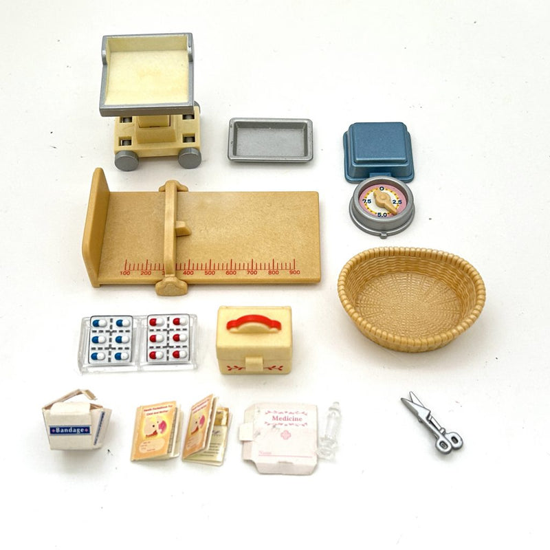 [Used] HOSPITAL ACCESSORY SETJapan Epoch Sylvanian Families