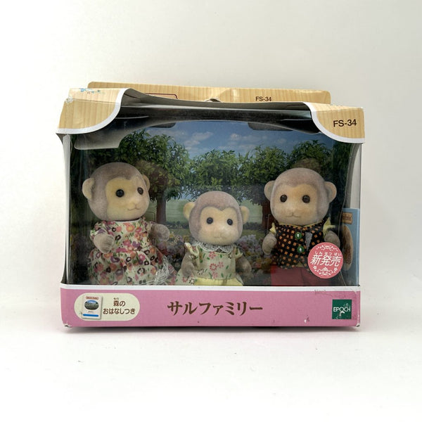 [Used] MONKEY FAMILY FS-34 Epoch Japan 2018 Sylvanian Families