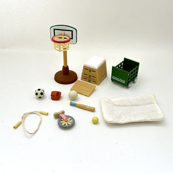 [Used] GYMNASTICS SET S-35 Epoch Japan Sylvanian Families