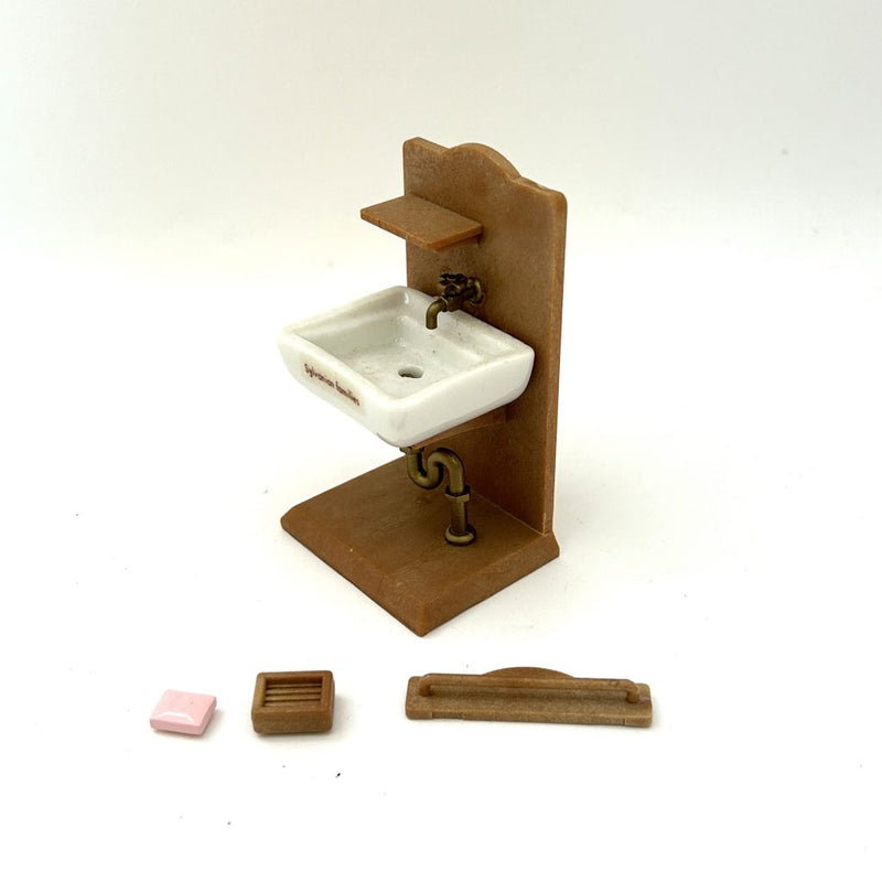 [Used] BATHROOM SINK SETJapan Epoch Sylvanian Families