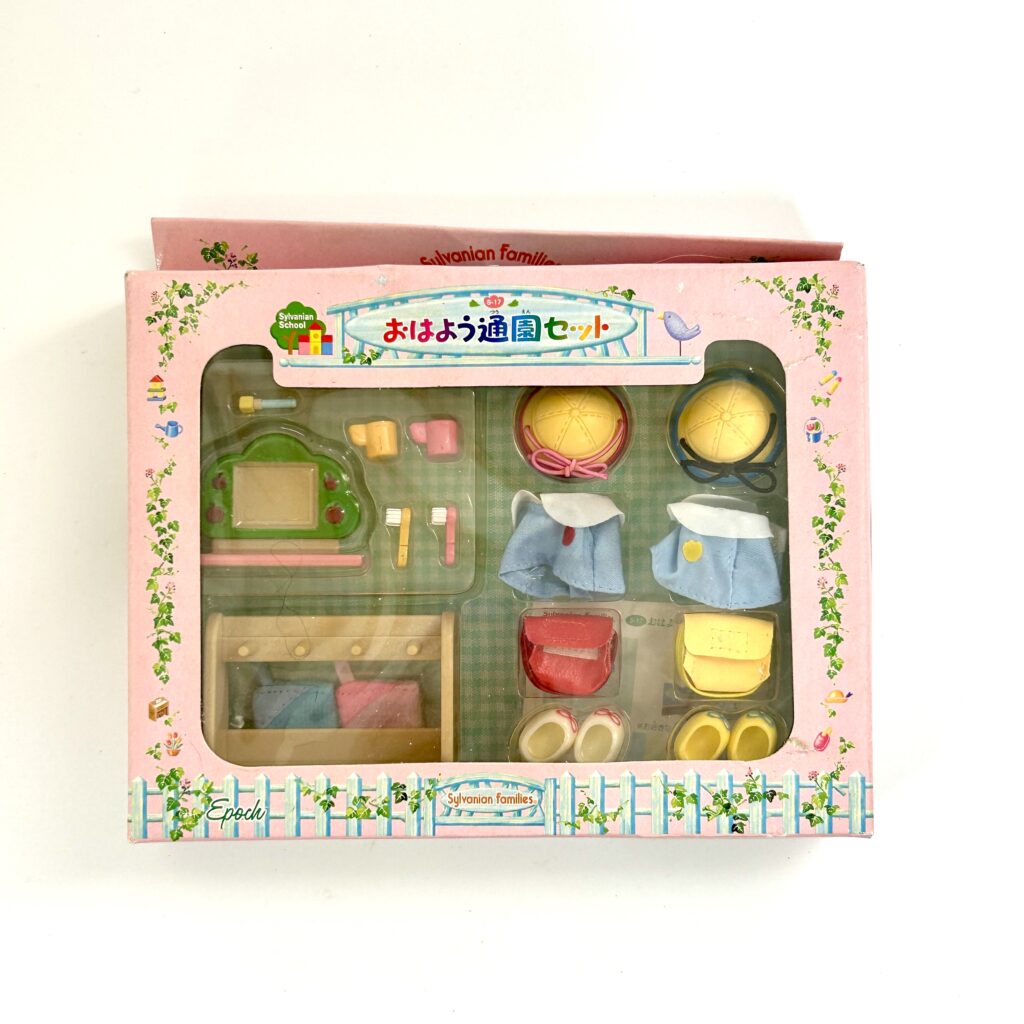 [used] Commuting To Nursery School Set S-17 Sylvanian Families Calico Critters
