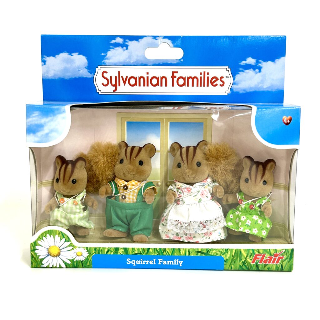 [used] Squirrel Family Flair 4006F Sylvanian Families Calico Critters
