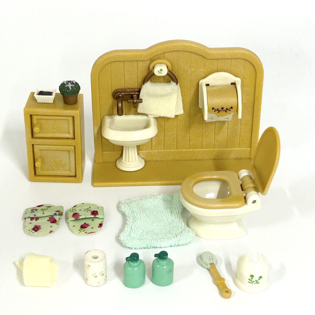 [used] Toilet Set KA-606 Sylvanian Families Calico Critters