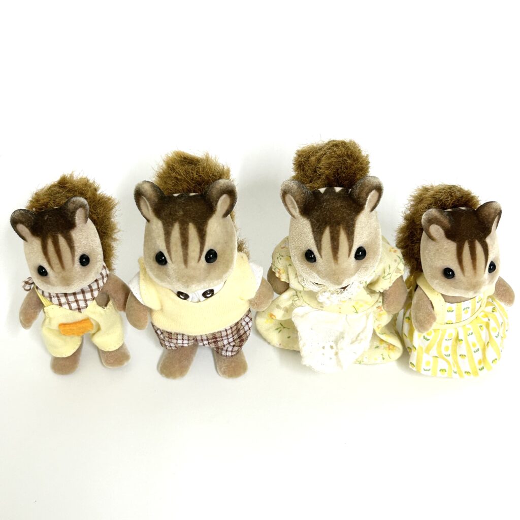 [d'occasion] Famille d'écureuils noyers FS-17 Sylvanian Families Calico Critters