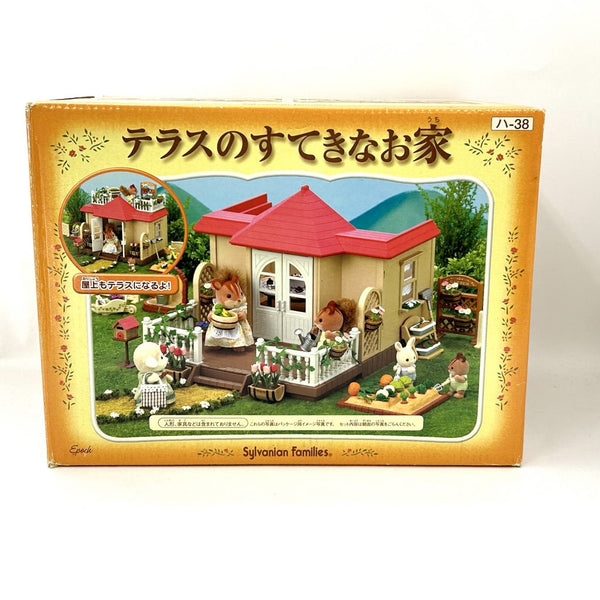 [Used] HOUSE WITH TERRACE HA-38 Epoch Sylvanian Families