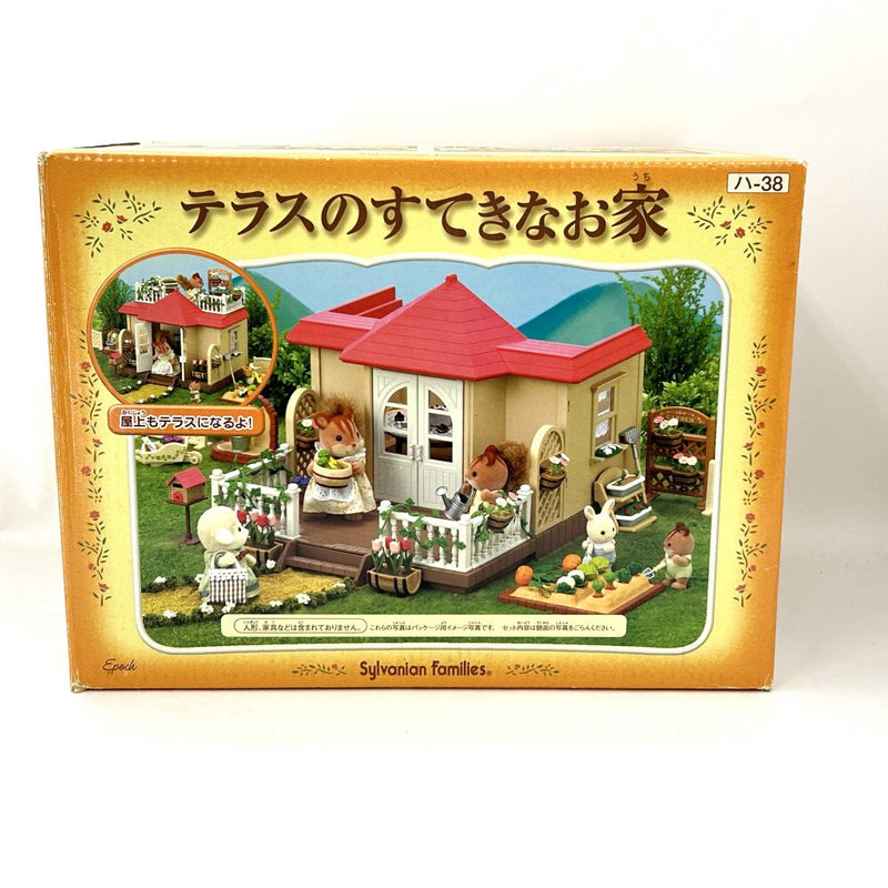 [Used] HOUSE WITH TERRACE HA-38 Epoch Sylvanian Families