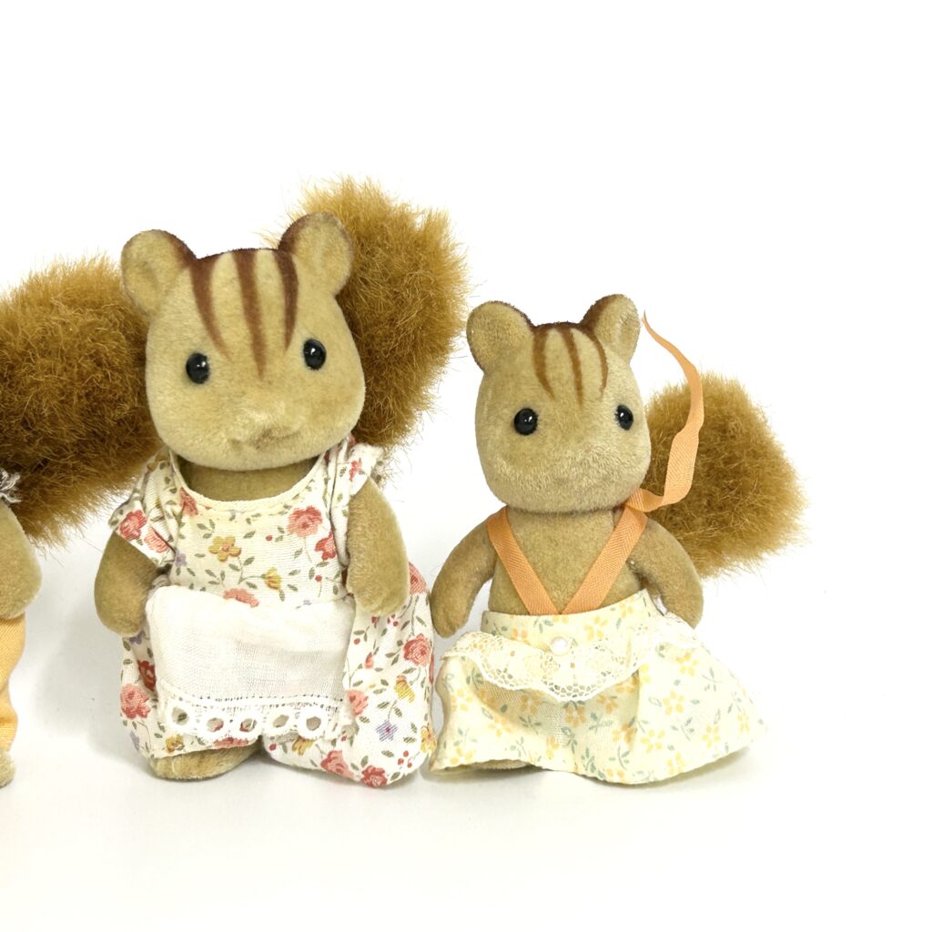 [d'occasion] Famille écureuil vintage Furbanks Sylvanian Families Calico Critters